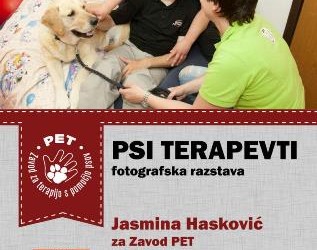 Fotografska razstava Psi terapevti